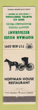 Matchbook Cover - Hoffman House Restaurant Palmyra PA