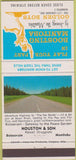 Matchbook Cover - Houston Son Rexall Drugs Boissevain MB 30 Strike