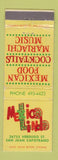 Matchbook Cover - Mexico Lindo Mexican Restaurant San Juan Capistrano CA WEAR