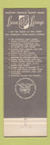 Matchbook Cover - Chateau Resort Motel Miami Beach FL
