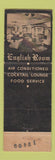 Matchbook Cover - George Washington Hotel Washington PA