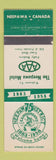 Matchbook Cover - Neepaw Motel MB 1958