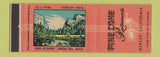 Matchbook Cover - Pine Cone Restaurants Merced CA