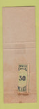 Matchbook Cover - La Central Railroad Mexico WEAR