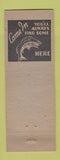Matchbook Cover - Tony's Seafood Restaurant Marshall CA