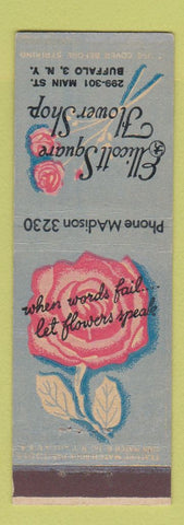 Matchbook Cover - Ellicott Square Flower Shop Buffalo NY feature