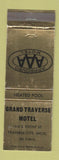 Matchbook Cover - Grand Traverse Motel Traverse City MI WEAR