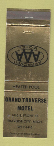 Matchbook Cover - Grand Traverse Motel Traverse City MI WEAR