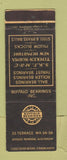 Matchbook Cover - Buffalo Bearings NY Timken SKF Norma