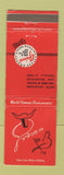 Matchbook Cover - Grison Restaurant San Francisco CA