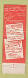 Matchbook Cover - Grison Restaurant San Francisco CA