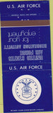 Matchbook Cover - US Air Force Pope AFB North Carolina NC 30 Strike