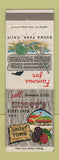 Matchbook Cover - Knott's Berry Farm Ghost Town Buena Park CA