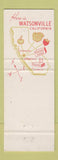 Matchbook Cover - Pippin Apples Watsonville CA