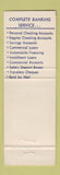 Matchbook Cover - Bank of Palmetto FL
