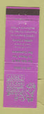 Matchbook Cover - Jamie's Mexican Restaurant Fountain Valley CA