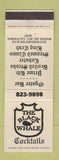 Matchbook Cover - Black Whale Restaurant Marina Del Rey CA WEAR