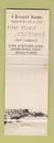 Matchbook Cover - Marsal's Restaurant South Gate CA