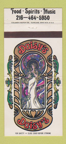 Matchbook Cover - Daisy's Marriott Hotel Beachwood OH girlie 30 Strike