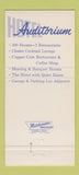 Matchbook Cover - Hotel Auditorium Cleveland OH girlie 30 Strike