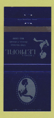 Matchbook Cover - Le Profil Denver Colorado girlie 30 Strike
