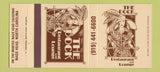 Matchbook Cover - The Dock Restaurant Nags Head NC girlie 30 Strike
