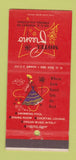 Matchbook Cover - Motel Fresno CA girlie 30 Strike