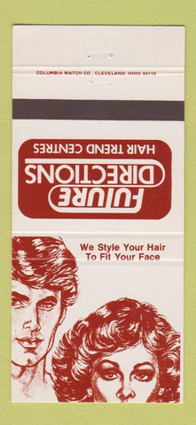 Matchbook Cover - Future Directions Hair Salon Cleveland OH 30 Strike