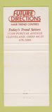 Matchbook Cover - Future Directions Hair Salon Cleveland OH 30 Strike