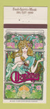 Matchbook Cover - Daphne's Sheraton Inn Newark NJ Airport girlie 30 Strike