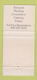 Matchbook Cover - Sheraton Hotel Aurora OH 30 Strike