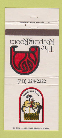 Matchbook Cover - Whistlers Walk Hyatt Hotel 30 Strike