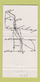 Matchbook Cover - Miss Marquette Riverboat Casino IA girlie 30 Strike