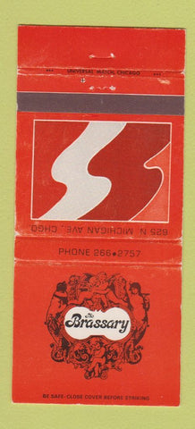 Matchbook Cover - The Brassary Chicago IL 30 Strike