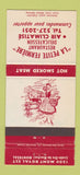 Matchbook Cover La Petite Fermiere Restaurant Deli Montreal QC girlie 30 Strike