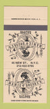 Matchbook Cover - Mamie O'Rourke's Saloon New York City girlie 30 Strike