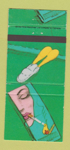 Matchbook Cover - Mr Greenjeans Toronto ON girlie 30 Strike