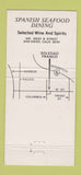 Matchbook Cover - Soledad Franco Restaurant San Diego CA girlie WEAR 30 Strike