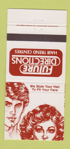 Matchbook Cover - Future Directions Hair Salon Parma OH 30 Strike