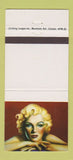 Matchbook Cover - Marilyn Monroe girlie 1983 30 Strike