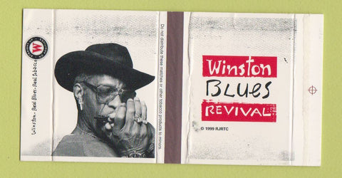 Matchbox - Winston Cigarettes Blues Revival Black Americana