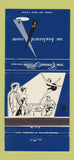 Matchbook Cover - Conrad Hilton Hotel Chicago IL Boulevard Room girlie 30 Strike