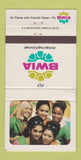 Matchbook Cover - BWIA Airlines Jamaica DD Bean girlie 30 Strike