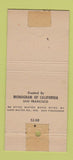 Matchbook Cover - Match Grins girlie Percy Barker 30 Stick