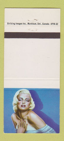 Matchbook Cover - Marilyn Monroe girlie 1983 30 Strike