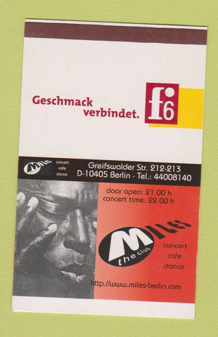 Matchbox - Miles Club Berling Germany