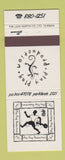 Matchbook Cover - Play Play Productions Parklands South Africa Cape Town