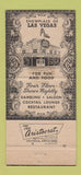 Matchbook Cover - Silver Slipper Casino Las Vegas NV 30 Strike