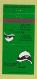 Matchbook Cover - Reggie's British Pub Atlanta GA Norfolk VA 30 Strike