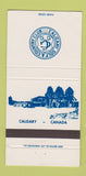 Matchbook Cover - Calgary Golf Contry Club AB 30 Strike